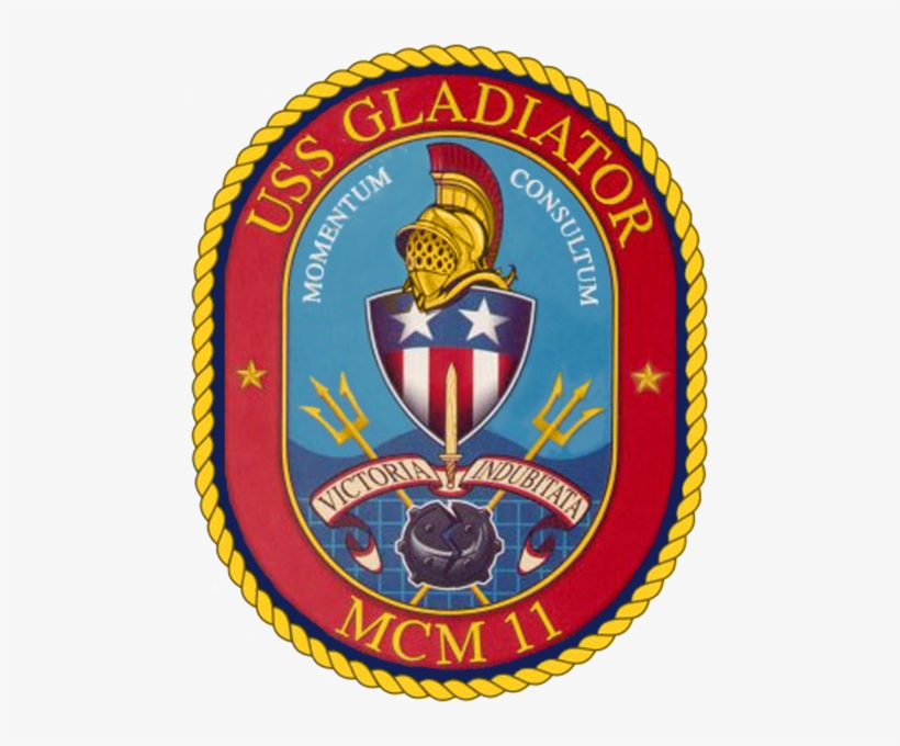 Mine Countermeasures Ship Uss Gladiator - Uss Gladiator (mcm-11), transparent png #1239555