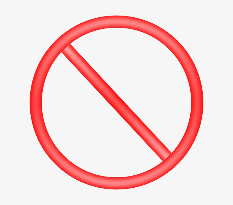 No, Warning, Ban, Banned, Attention, Prohibition - Prohibido Clipart, transparent png #1239957