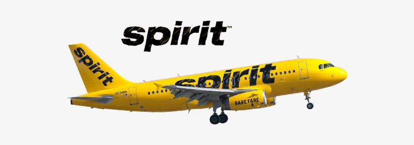 Spirit Airlines Flights - Spirit Airlines, transparent png #1239958