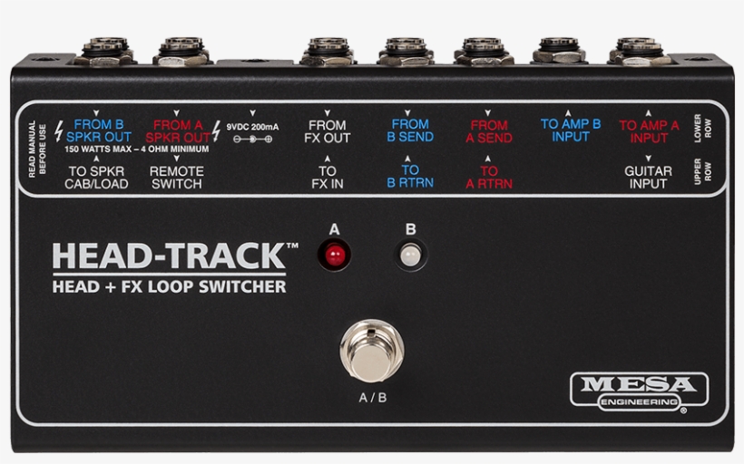 Mesa Boogie Head-track Amp & Fx Switcher - Mesa Boogie Head Track, transparent png #1240147