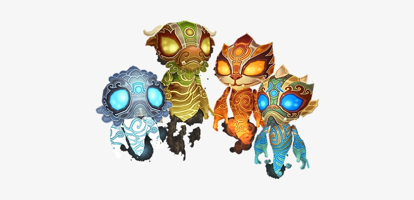 Elemental Spirits - Pandaria Elementals, transparent png #1240261