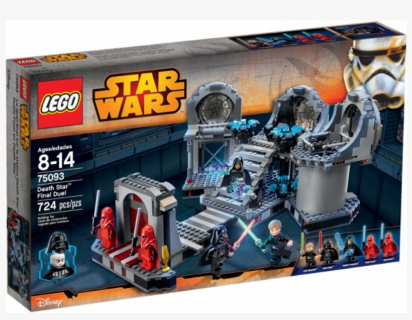 Lego 75093 Death Star Final Duel, transparent png #1240279