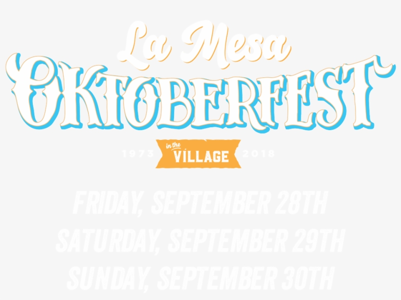 La Mesa Oktoberfest 2018, transparent png #1240432