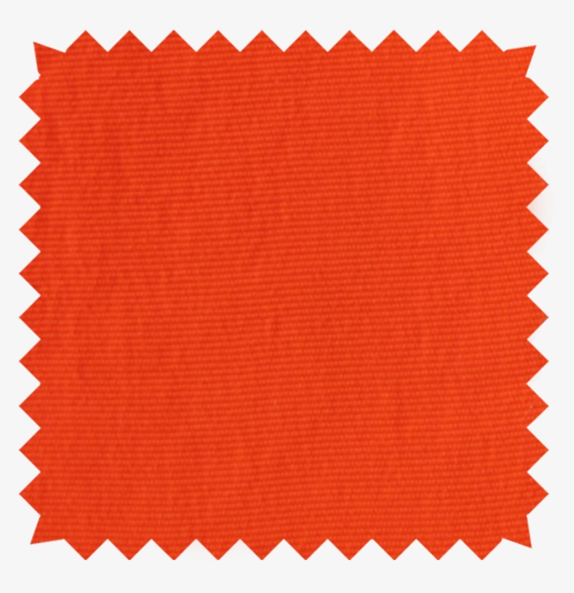 Neon Orange Taslan - Chambray Fabric Swatch, transparent png #1240508