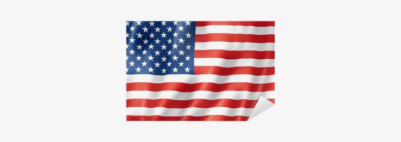 Vinilo Pixerstick Bandera De Los Estados Unidos • Pixers® - Usa And Japan Flags, transparent png #1240596