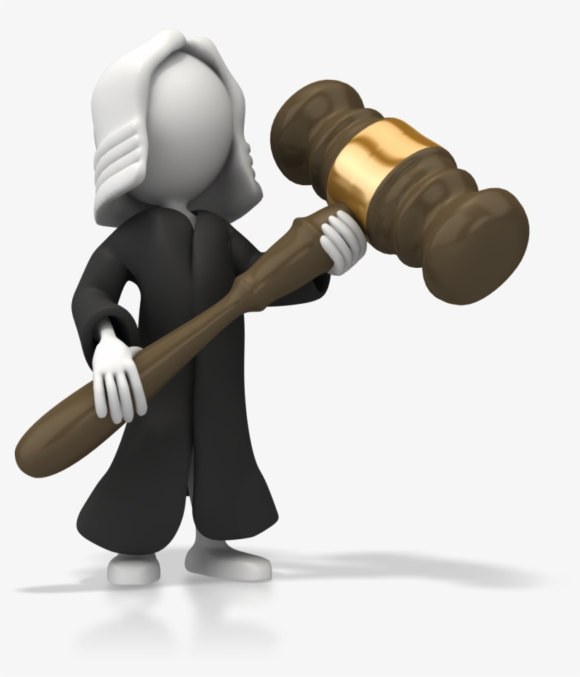 53008 - Judge Stick Figure, transparent png #1240968
