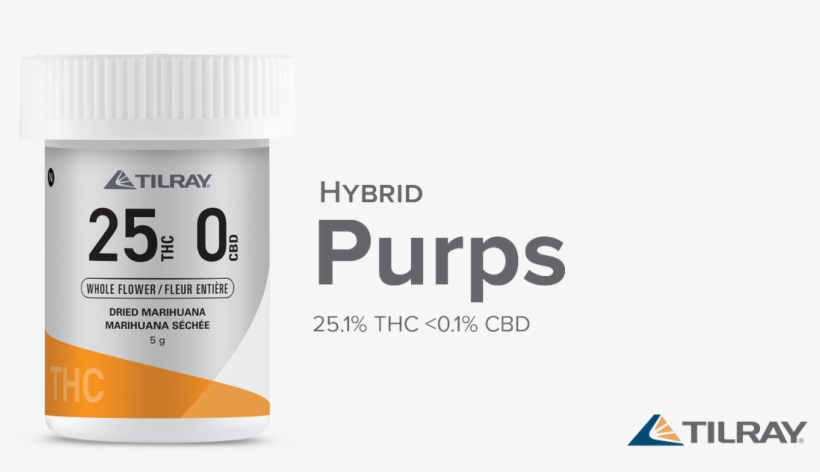 Medical Cannabis Varieties Currently In The Tilray - Tilray, transparent png #1241526
