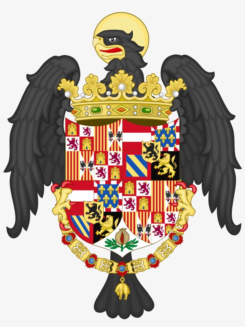 Open - Coat Of Arms Of Ferdinand And Isabella, transparent png #1241712