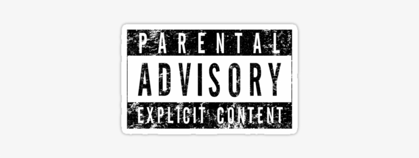 Gold Parental Advisory Png - Parental Advisory Explıcıt Content Png, transparent png #1242095