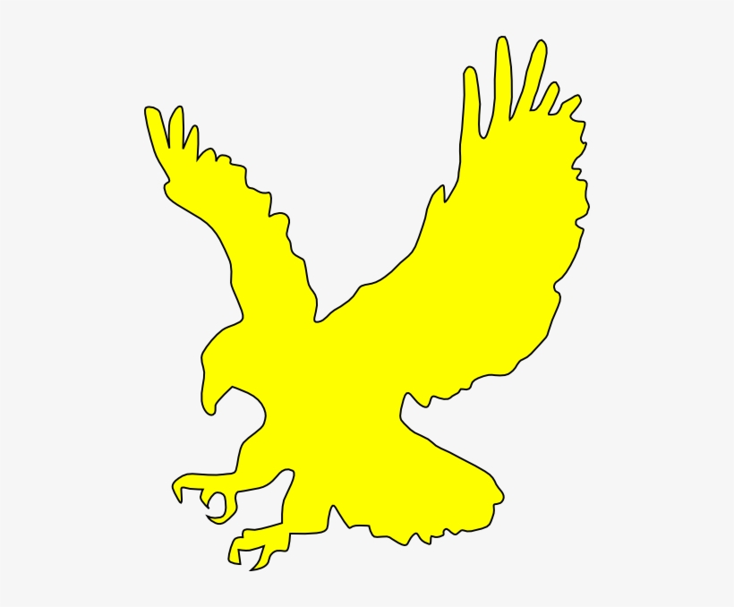 Original Png Clip Art File Yellow Eagle Svg Images, transparent png #1242145