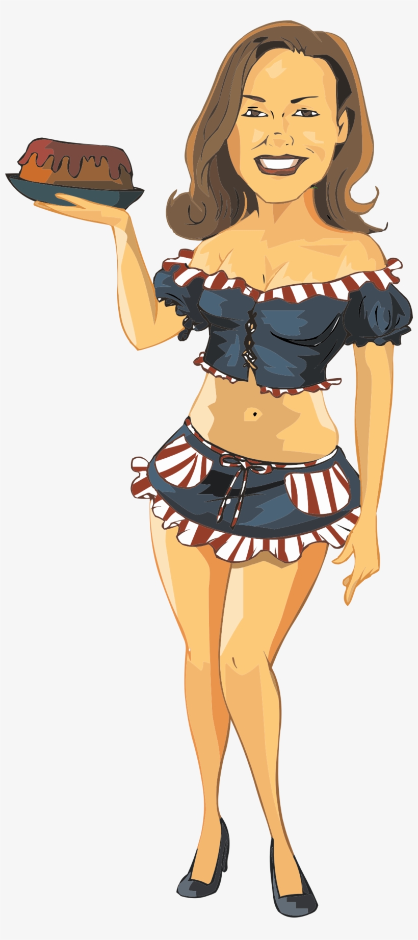 Waitress Png, transparent png #1242639
