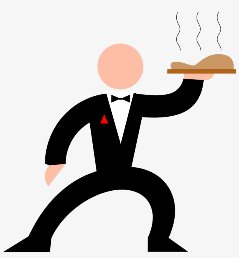 Jpg Stock Commandments For Waiters Waitresses Thou - Waiter Clip Art, transparent png #1242691