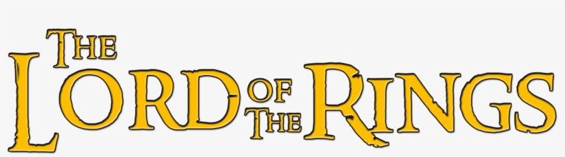 Lord Of The Rings Png Title Logo - Lord Of The Ring Title, transparent png #1242722