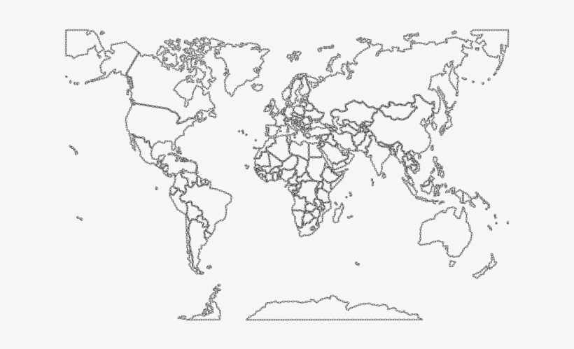 World Map Png Picture Web Icons Png Free Clipart 144 - World Map Coloring Page With Countries, transparent png #1242931
