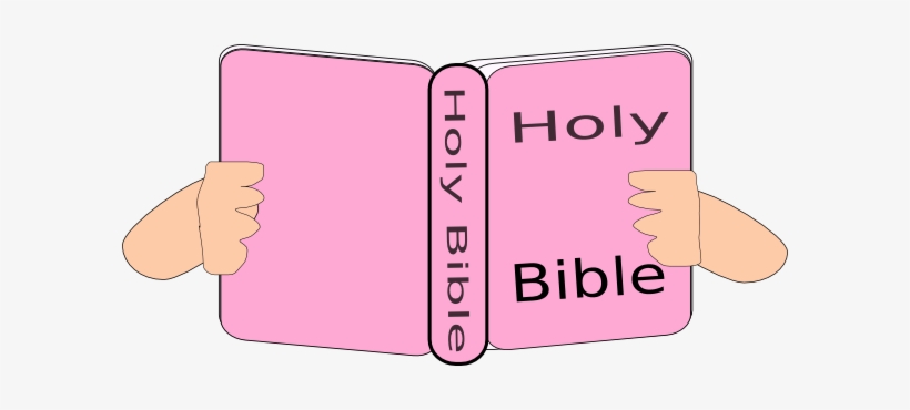 Clipart Bible Pink - Pink Bible Clipart, transparent png #1243037