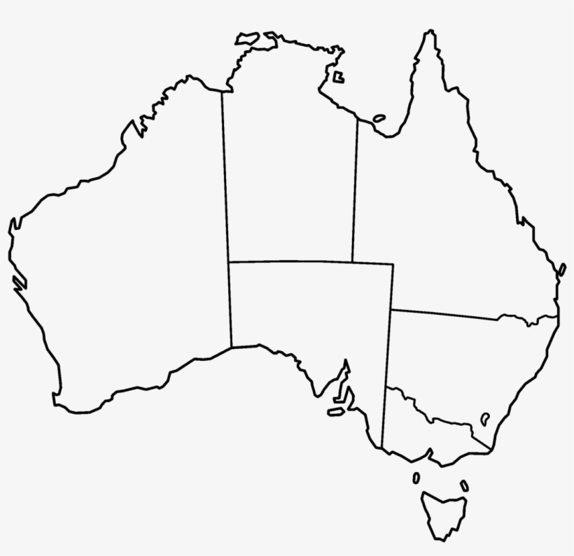 Maps Of Australia Beauteous Map Template Justeastofwest - Map Of Australia Outline, transparent png #1243116