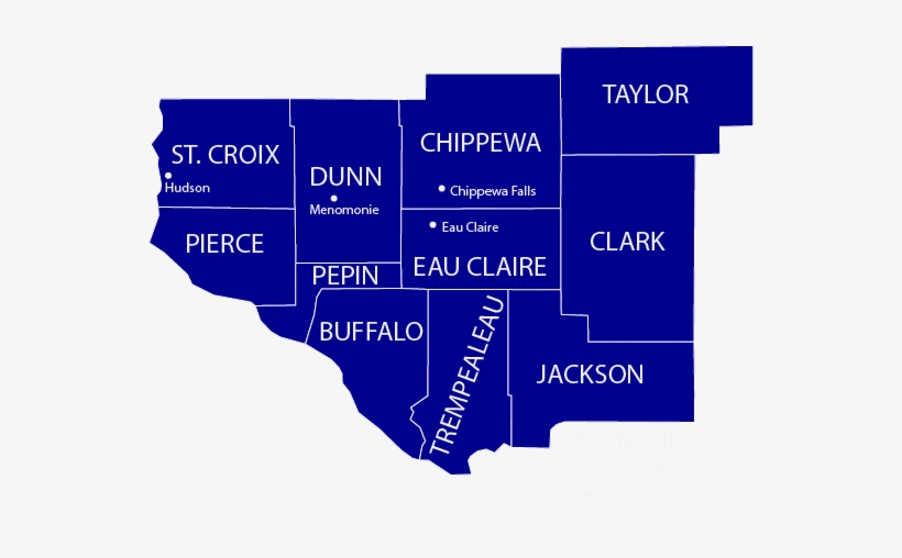 Chippewa Coverage-01 - Chippewa County, Wisconsin, transparent png #1243170