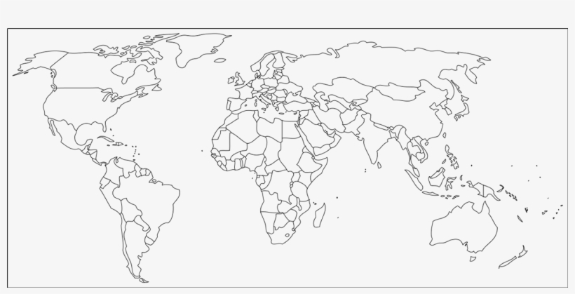 Europe - World Map Coloring Countries, transparent png #1243209