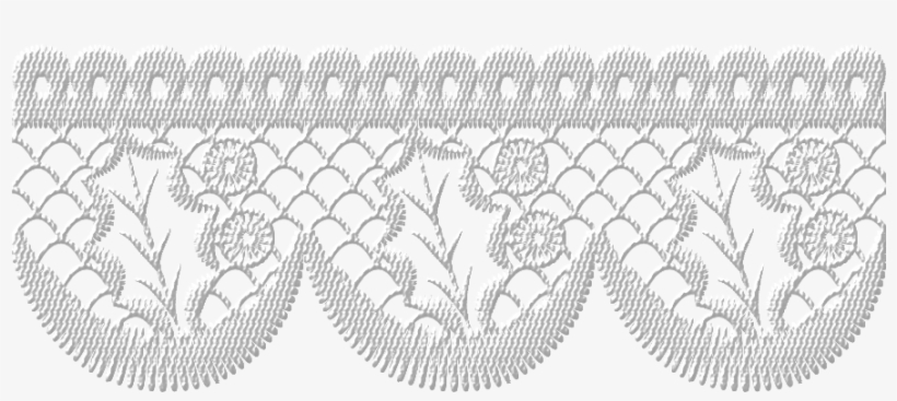 Christmas Decoration Lace Vector - Dantel Png, transparent png #1243349