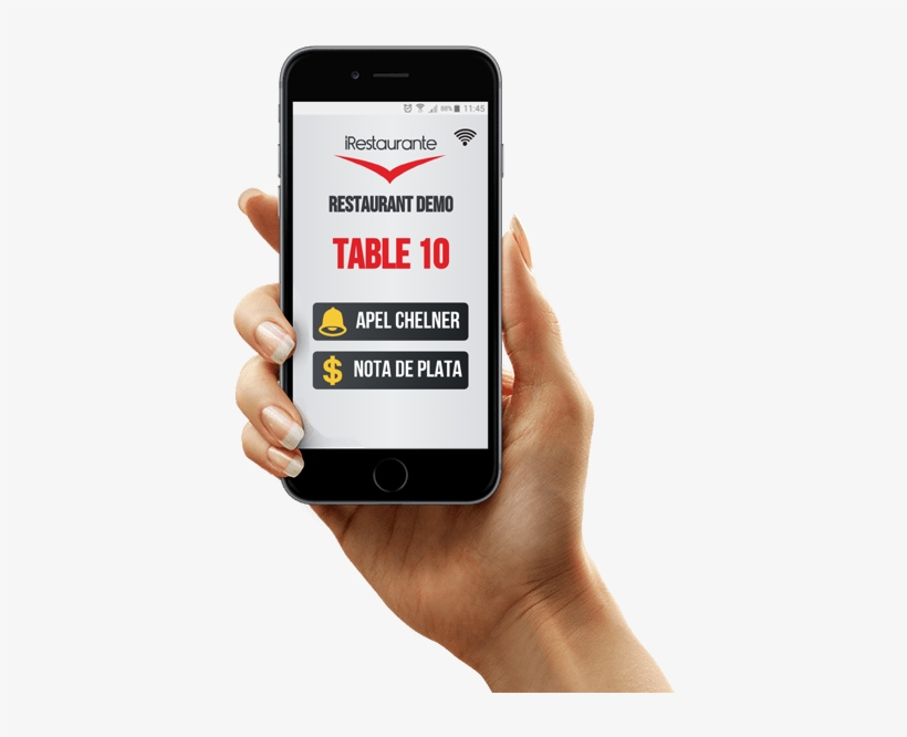 Also, By A Simple Touch On A Tablet Display, The Kitchen - Waiter Call, transparent png #1243370