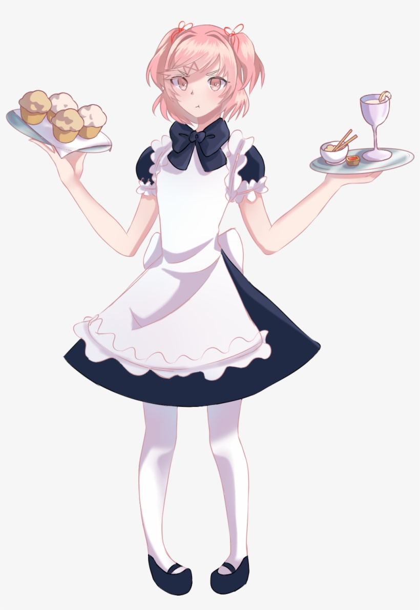 Found Fanartwaitress - Anime, transparent png #1243513