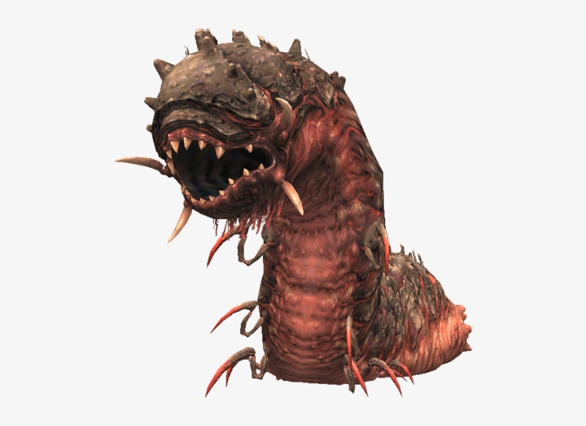 Transparent Worm Fantasy - Final Fantasy Sandworm, transparent png #1243813