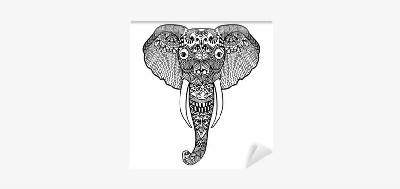 Stylized Elephant, transparent png #1243832
