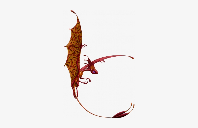 Species, Butterfly Dragon - Gold, transparent png #1244295