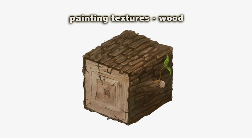 Painting Textures - Tree Texture Digital Drawing, transparent png #1244342