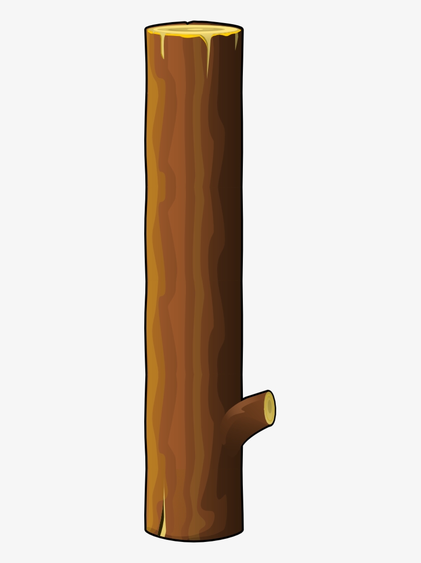 Free Long Tree Trunk Clip Art - Tree Log Clip Art, transparent png #1244594