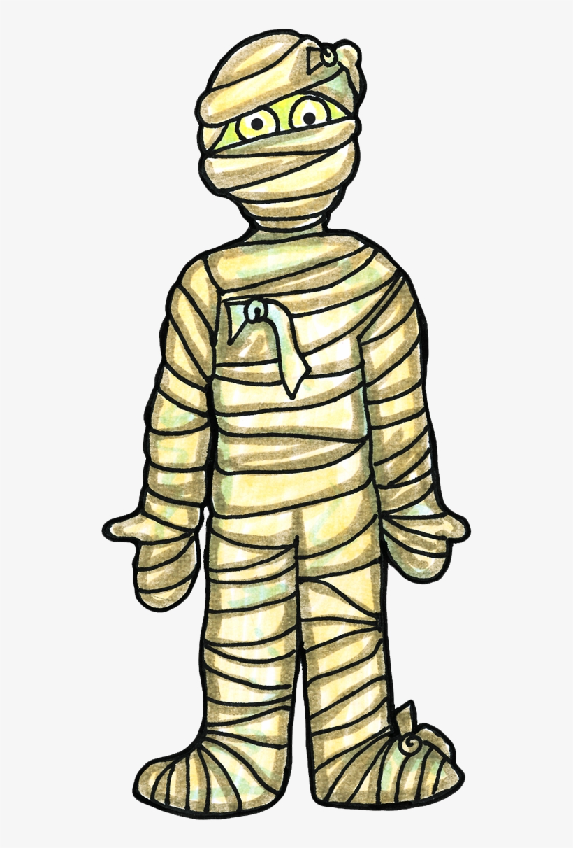 Halloween Mummy Clipart 6 Png Transparent Stock - Mummy Clipart, transparent png #1244977