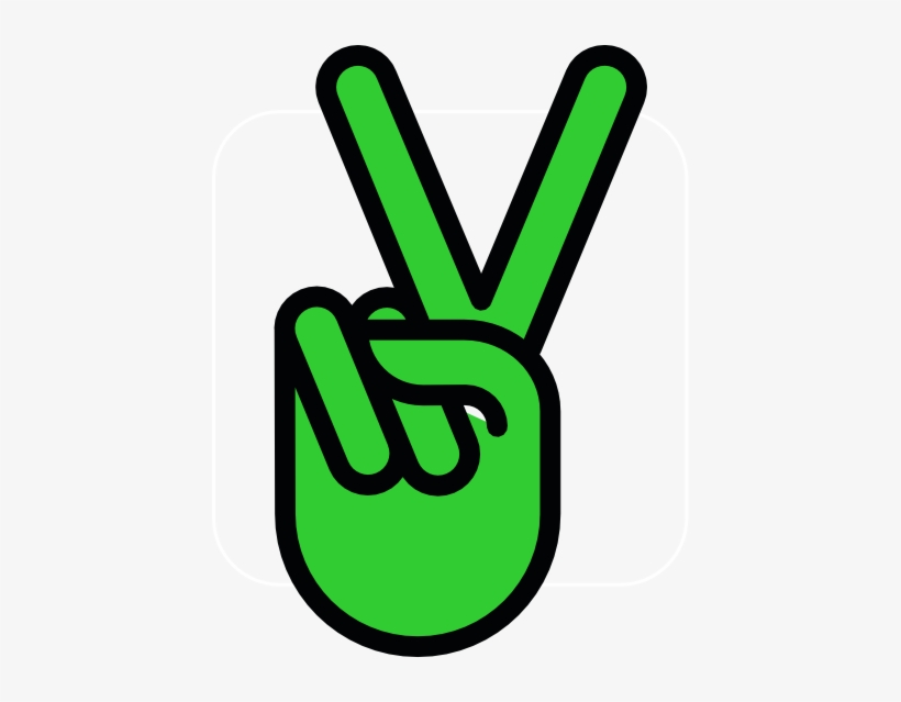 Peace Sign Clipart Green Peace - Peace Green Png, transparent png #1245521