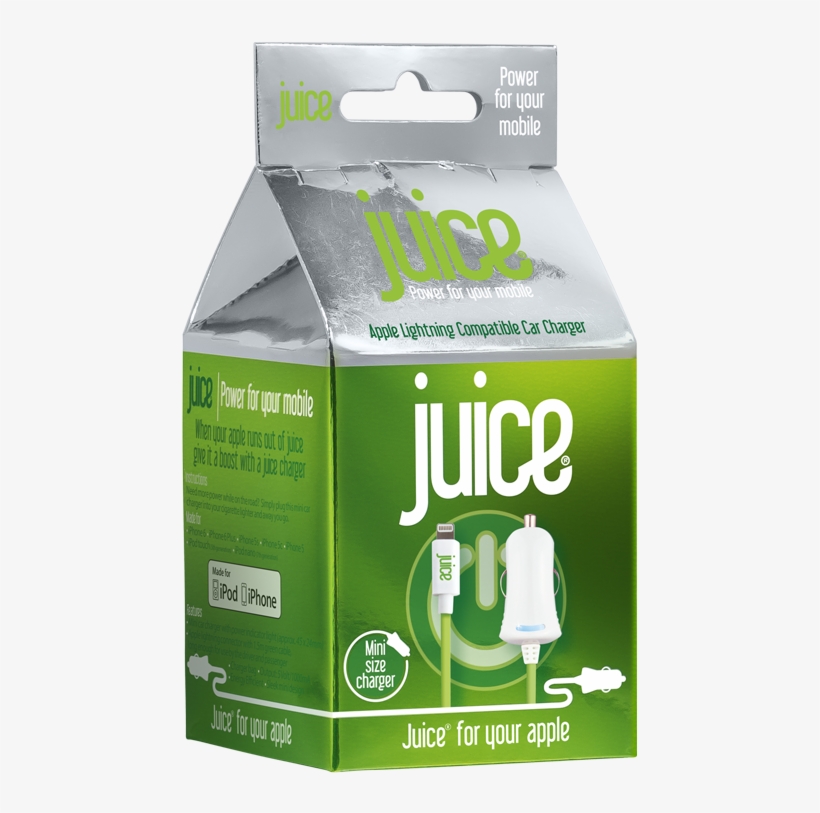 Juice<sup>®</sup> Apple Lightning - Cargador De Red Con Salida Usb, transparent png #1245596