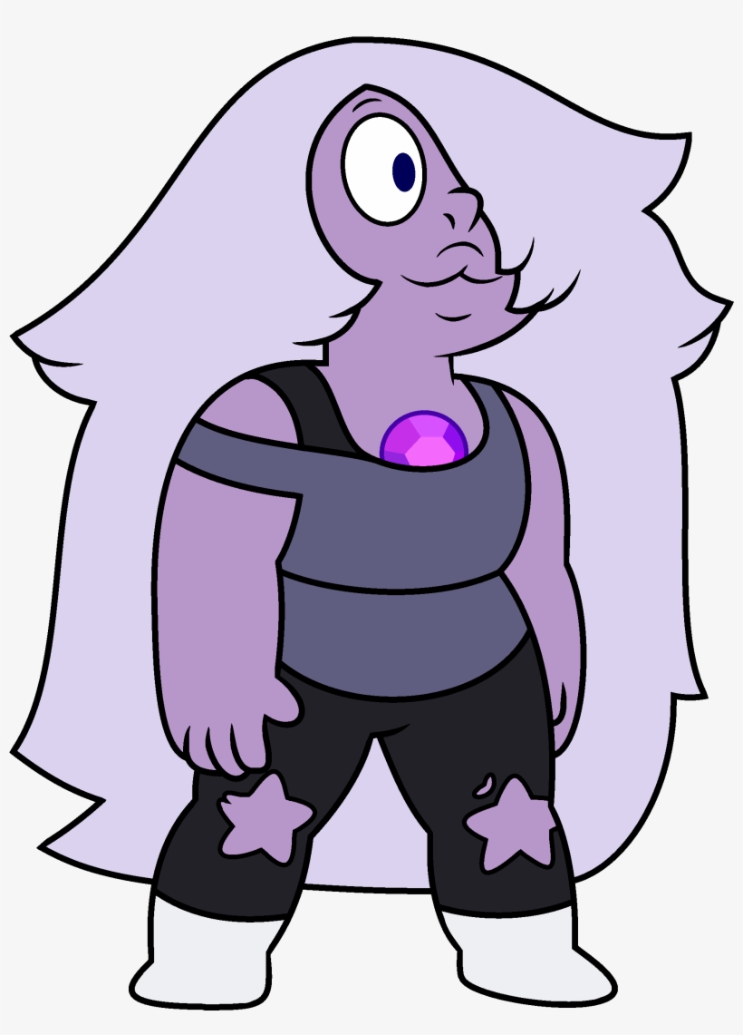 Gem Glow And After - Steven Universe Old Amethyst, transparent png #1246150