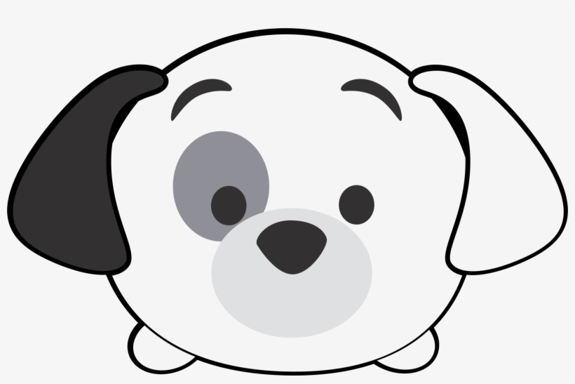 Sad Clipart Dalmatian - Tsum Tsum Dog, transparent png #1246199