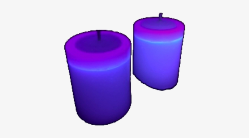 Candle - Votive - Purple - Single Glow In The Dark - Violet, transparent png #1246219
