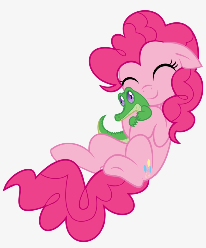 My Little Pony 4th Birthday Png - Pinkie Pie With Gummy, transparent png #1246622