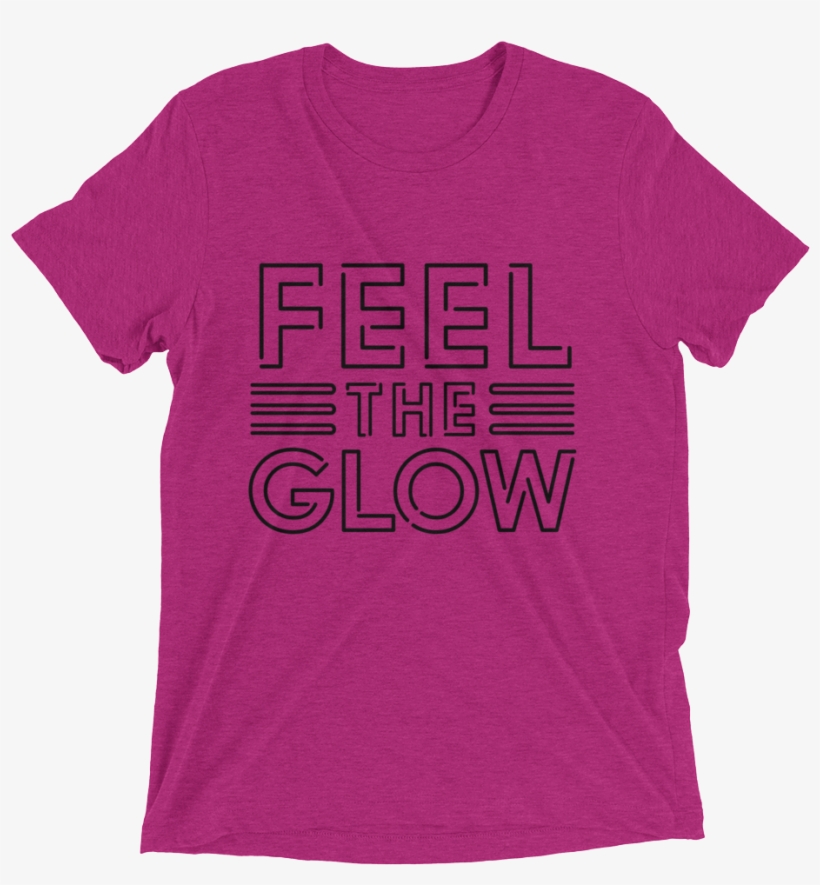 Naomi "feel The Glow" Logo Women's Tri Blend T Shirt - Gifts For Football Fans - Jj Watt - Texans - Nfl, transparent png #1246811