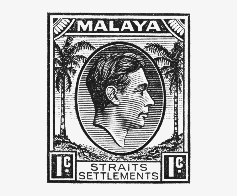 Malaya Straits Settlements 1937 Kgvi 1c Stamp, transparent png #1246882
