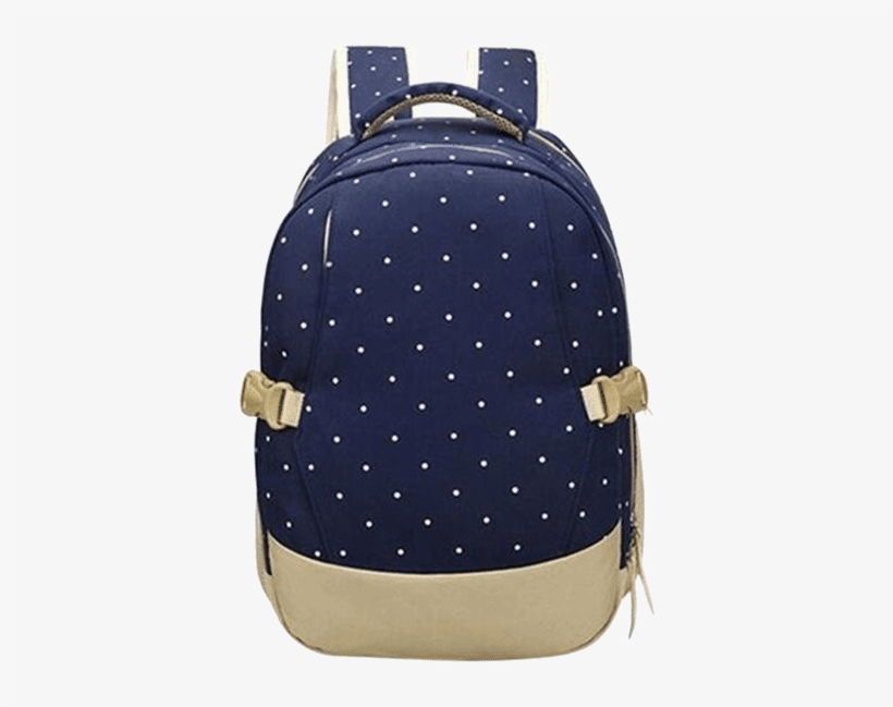 Petite Bello Diaper Bag Blue Baby White Dots Diaper - Diaper Bag, transparent png #1246931