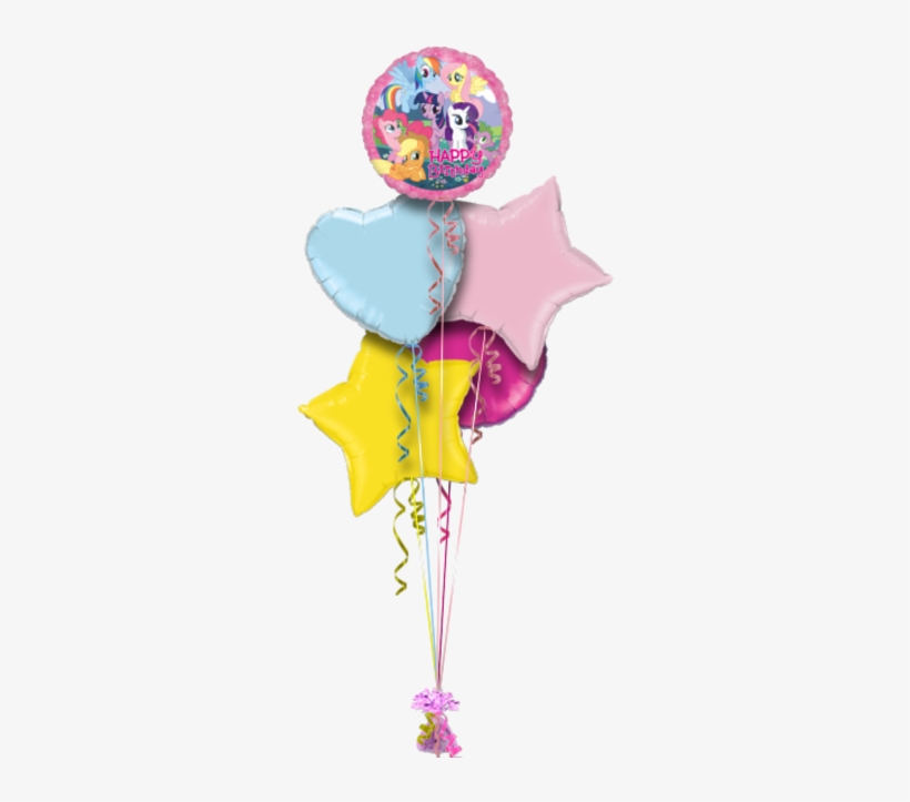 My Little Pony Birthday Balloon - My Little Pony Happy Birthday 18 Mylar Foil Balloon, transparent png #1247032