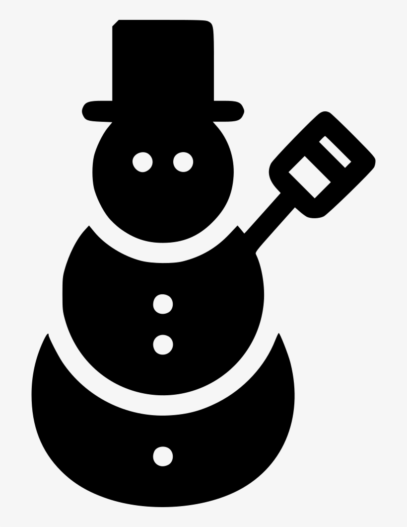 Snow Man Comments - Cartoon, transparent png #1247967
