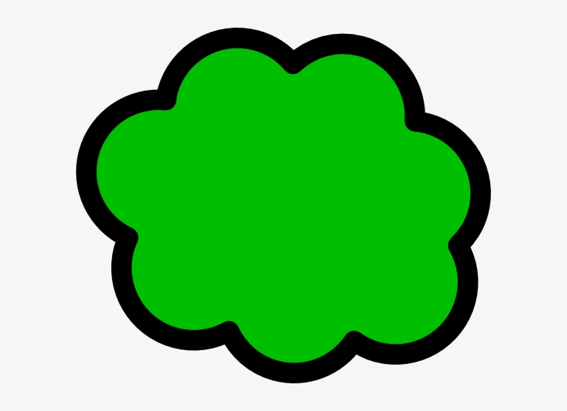 Clip Art Free Images Of Spacehero Green Clip Art At - Gas Cloud Clipart, transparent png #1248100