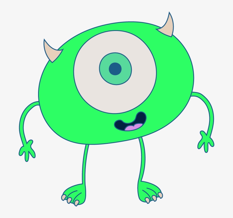 Mike Wazowski Disney Pixar Monsters Inc - Monsters, Inc., transparent png #1248162