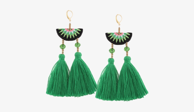 Margarita Tassel Earrings - Trendy Tassel Drop Earrings, transparent png #1248242