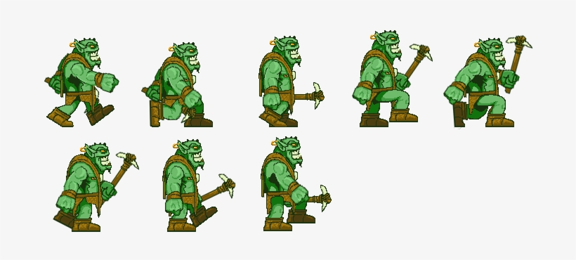 Monster Sprite Sheet Png Png Image Transparent Png Free Download On