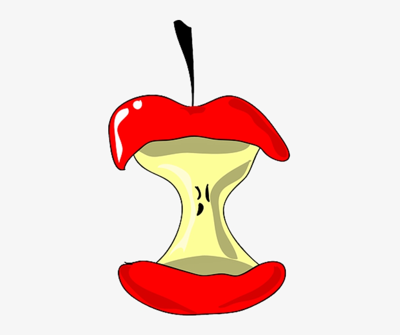 Maça Comida Em Png - Apple Core Clip Art, transparent png #1248569