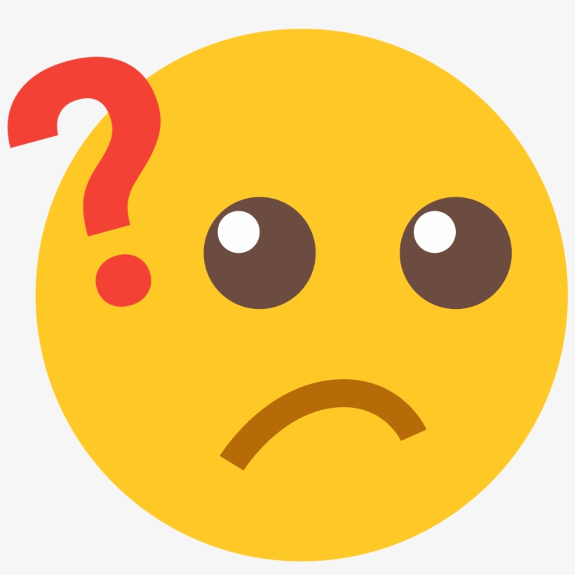 Question Smiley Png - Emoji Con Signos De Interrogacion, transparent png #1248766