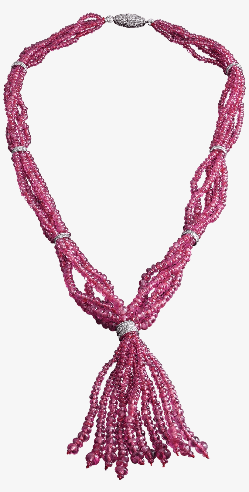 Ruby Tassel Necklace, - Scarf, transparent png #1249244