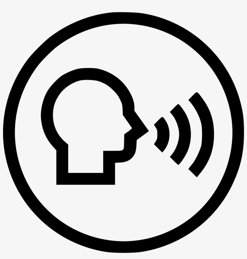 Png File - Speaking Icon Png, transparent png #1249272